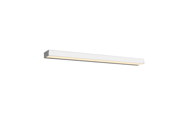 Wandleuchte ROCCO in chromfarben aus Aluminium