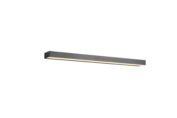 Wandleuchte ROCCO in schwarz aus Aluminium