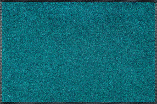 Fußmatte Trend-Colour Peacock in grün aus Polyamid
