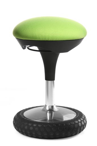 Hocker SITNESS 20 in G05 hellgrün aus Stoff