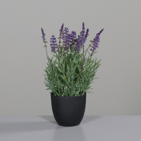 Kunstpflanze LAVENDEL in lavendel aus Kunststoff