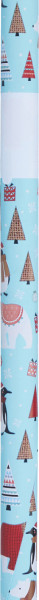 Geschenkpapier Rolle in mehrfarbig aus Papier