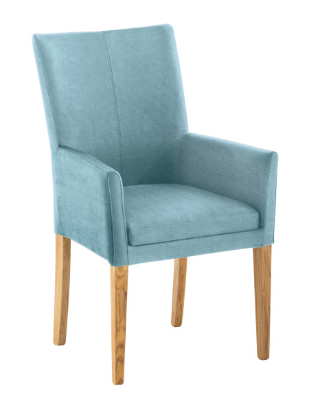 Polsterstuhl COLORADO in  Malea-R eisblau