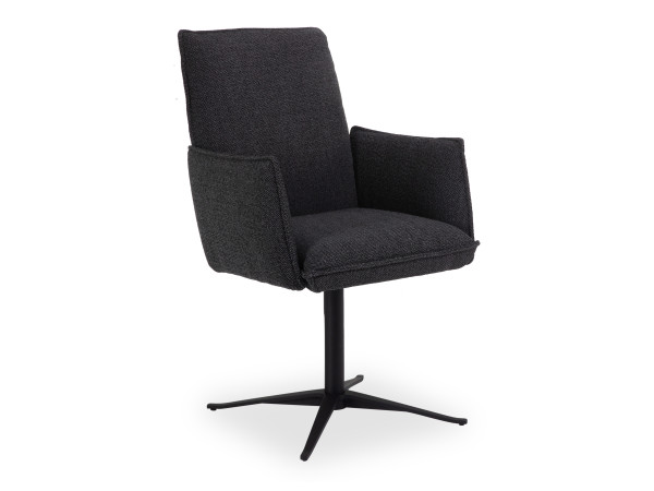Armlehnstuhl KOINOR 1276 in anthrazit