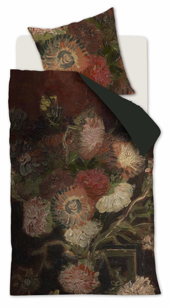 Bettwäsche GLADIOLI Satin aus Baumwolle