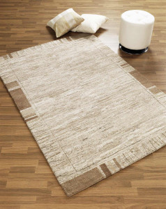 Nepal-Teppich LAMAR beige Nepal-Teppich LAMAR beige