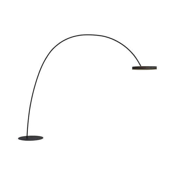 Bogenleuchte PURE LOOP-BOW in schwarz