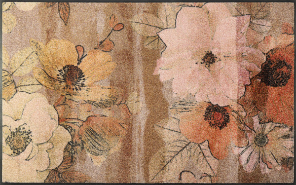 Fußmatte RETRO ROSES aus Polyamid