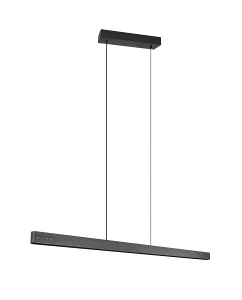 Pendelleuchte DONEGAL in schwarz aus Metall