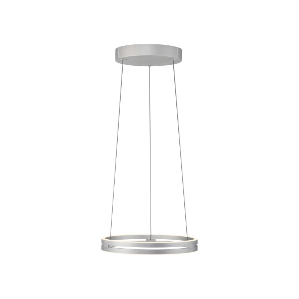 Pendelleuchte PURE E-LOOP in stone aus Metall