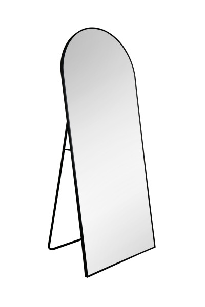 Spiegel BRITT in schwarz aus Metall