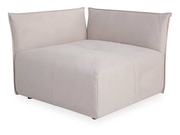 Ecke ZEFERINO VASTO in natur aus Stoff