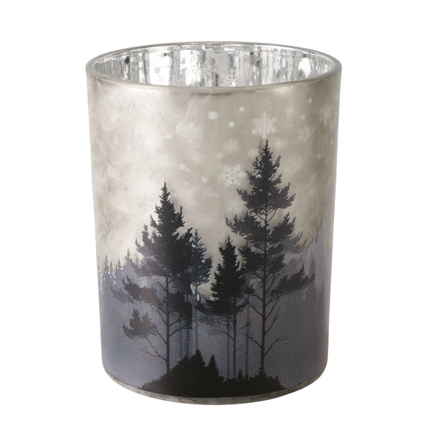 Windlicht NERANO in mehrfarbig aus Glas