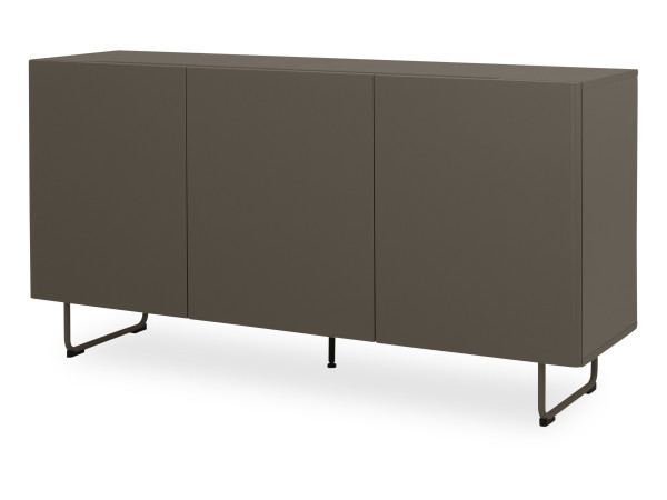 Sideboard HARPER TEMUCO in dark taupe aus Dekor