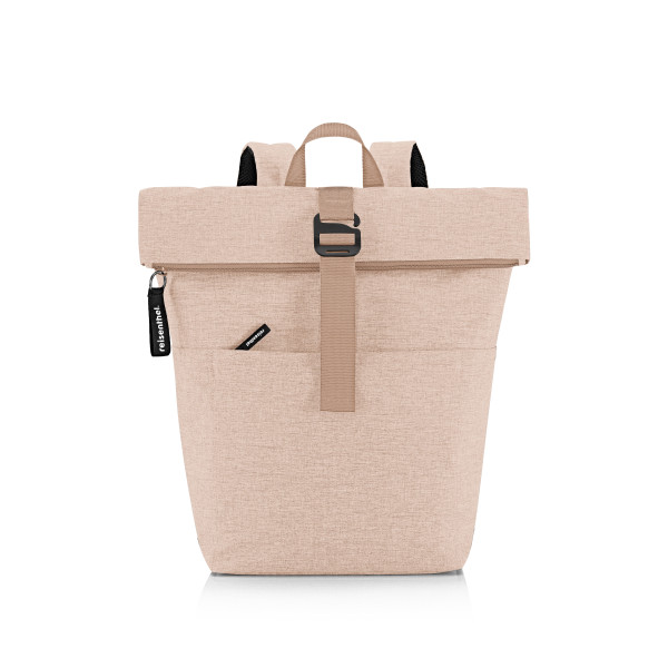 rolltop reisenthel backpack - twist coffe in braun aus Polyester
