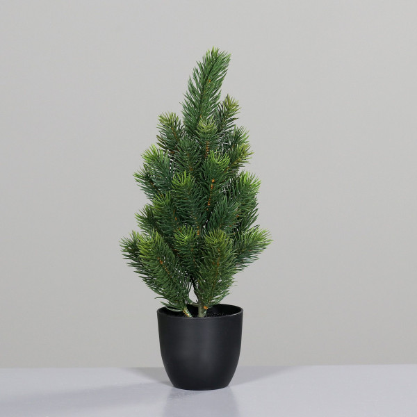 Tannenbaum in grün aus Kunststoff