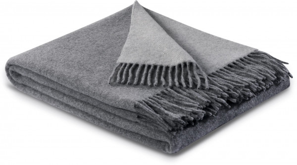 Plaid grau-silber in mehrfarbig aus Mischgewebe