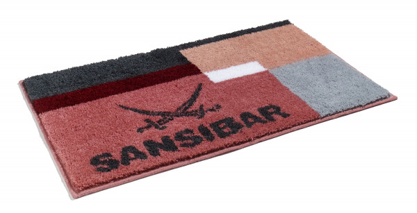 Badematte SANSIBAR rot