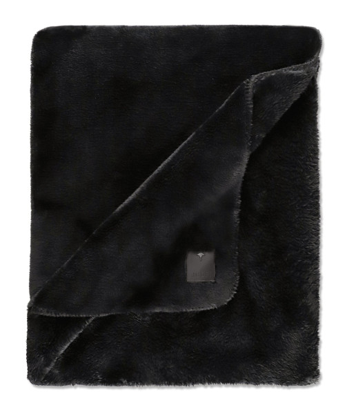 Plaid JOOP! J-SLEEK in schwarz aus Polyester