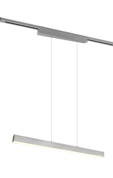 Pendelleuchte DUOLINE in Nickel aus Nickel