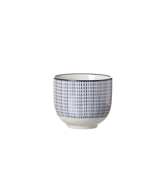 Becher MAKOTO in blau aus Porzellan