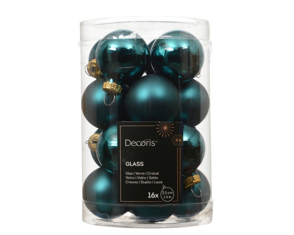 Weihnachtskugel-Box SMARAGD
