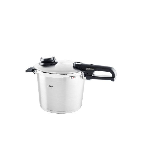 Schnellkochtopf Fissler VITAVIT in silberfarben aus Metall