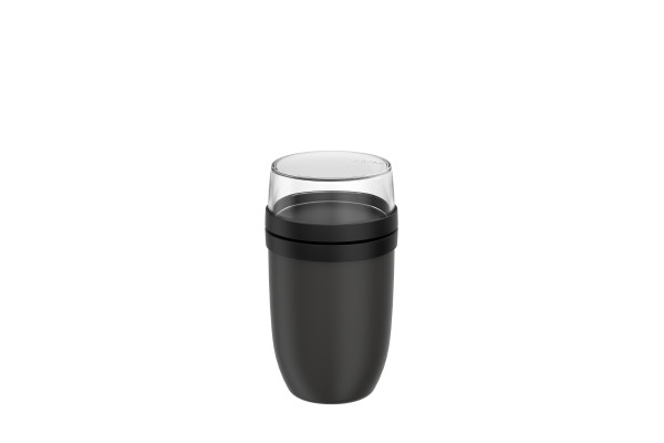Lunchpot ELLIPSE in schwarz aus Kunststoff