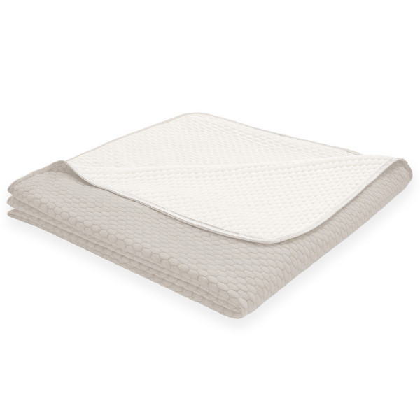 Sommerdecke SOMMERDECKE in beige aus Mischgewebe