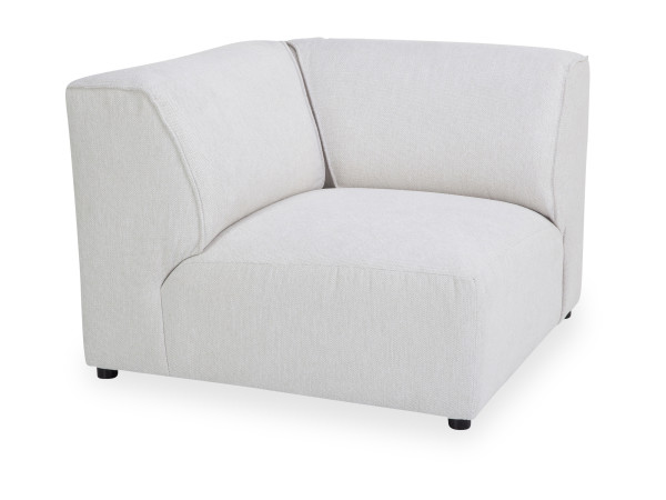 Spitz-Ecke SANSIBAR Sitzer MJOLDEN in snow aus Stoff