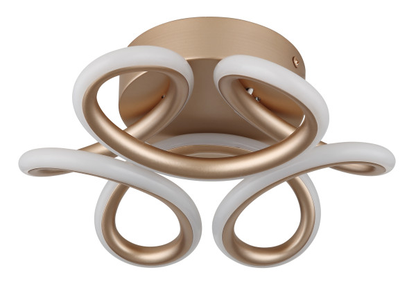 Deckenleuchte MELISAND in champagner aus Metall