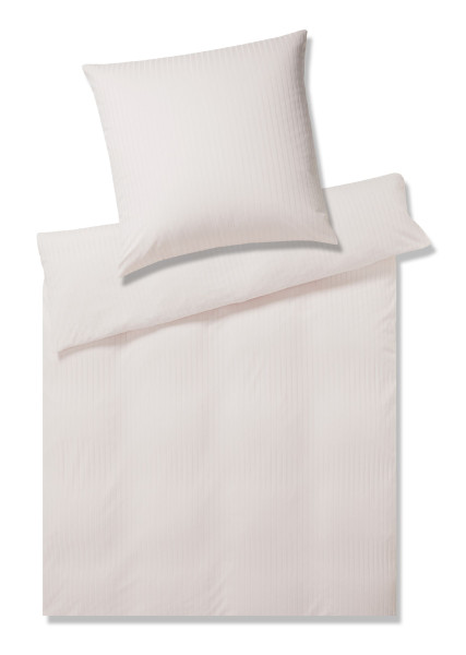Bettwäsche Jersey SOLID STRIPE aus Baumwolle