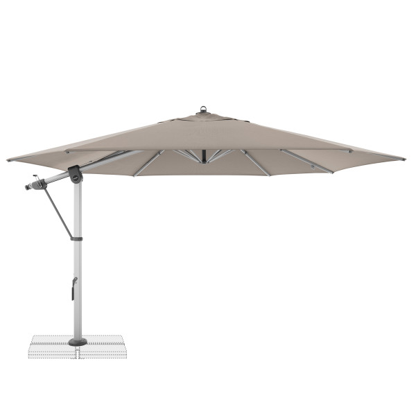 Ampelschirm doppler EXPERT aus Materialmix