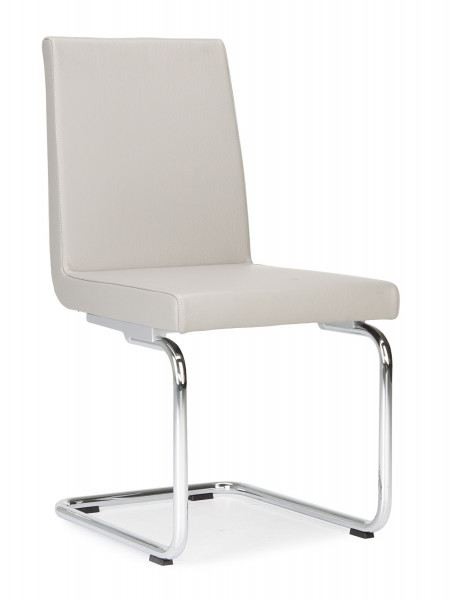 Freischwinger ROLF BENZ 620 in beige aus Leder