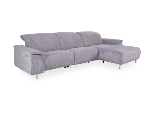 Polsterecke MONDO ATLA in grey aus Stoff