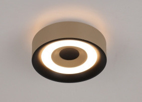 Wandleuchte SPEAKER in beige aus Metall