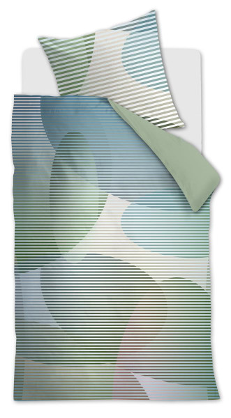 Bettwäsche PRISMATIC Satin aus Baumwolle