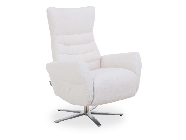 Relaxsessel SANSIBAR NORSHOLM in white aus Stoff