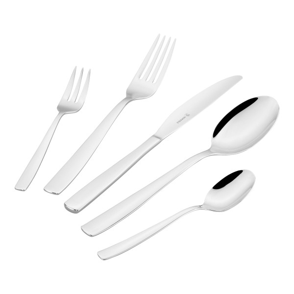 Besteckgarnitur Henckels by ZWILLING RAINFALL in silberfarben aus Metall