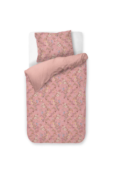 Bettwäsche LOTUS LULLABY in rose aus Baumwolle