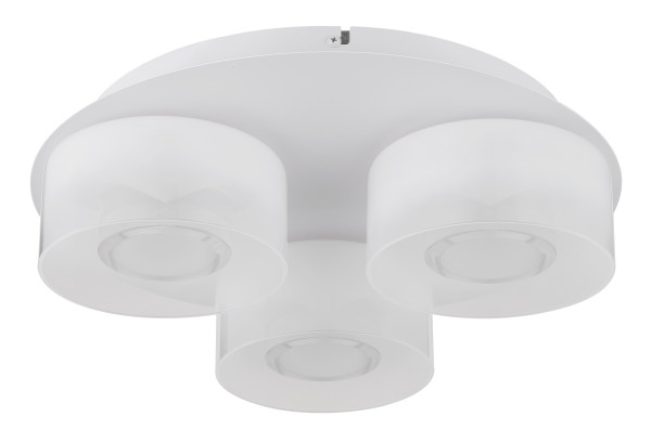 Deckenleuchte BELINDA in weiß aus Metall