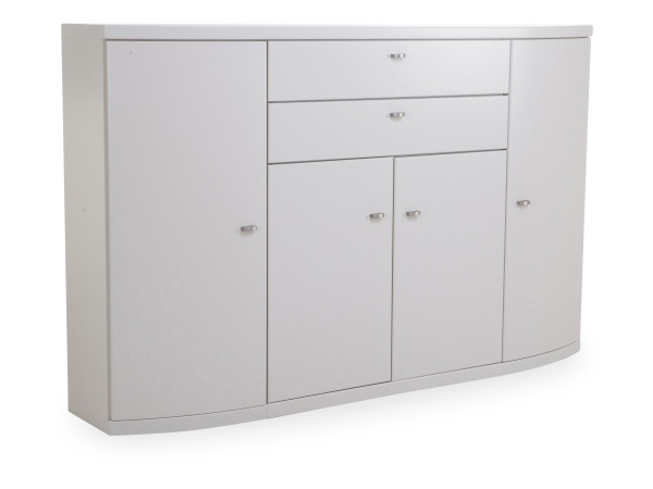Highboard ARENA AMAVI in weiß aus Lack
