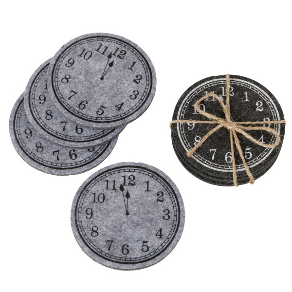 Untersetzer-Set MOMENTO in mehrfarbig aus Polyester
