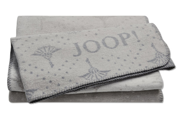 Wohndecke JOOP! CF CHARM in grau aus Mischgewebe