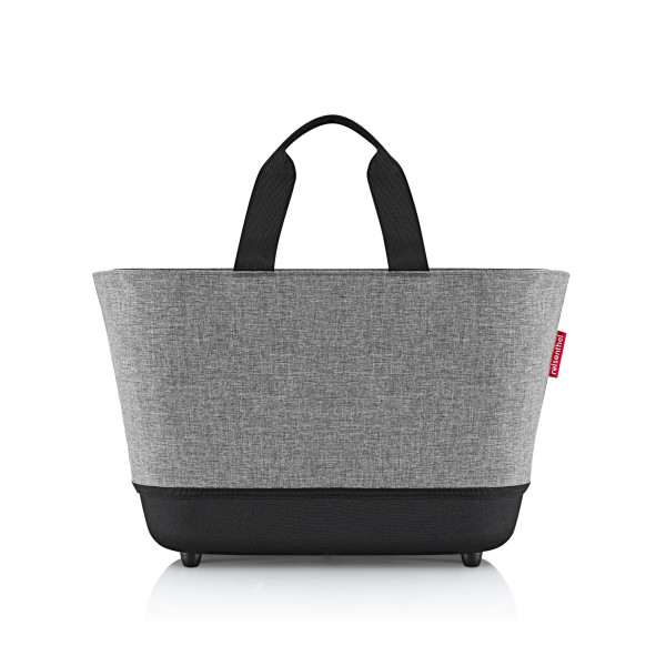 shoppingbasket reisenthel - twist silver in grau aus Polyester