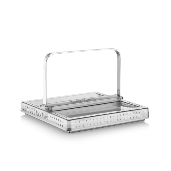 Serviettenhalter bodum BISTRO in grau aus Glas