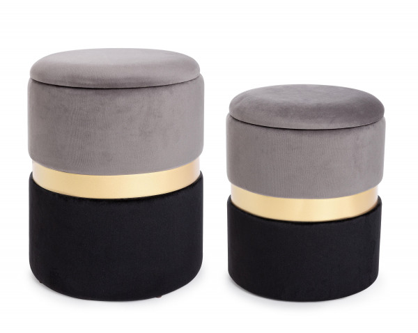 Hocker POLINA 2er Set