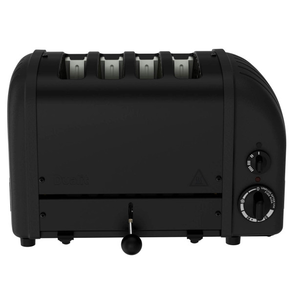 4-Scheiben-Toaster Dualit NewGen in schwarz aus Edelstahl