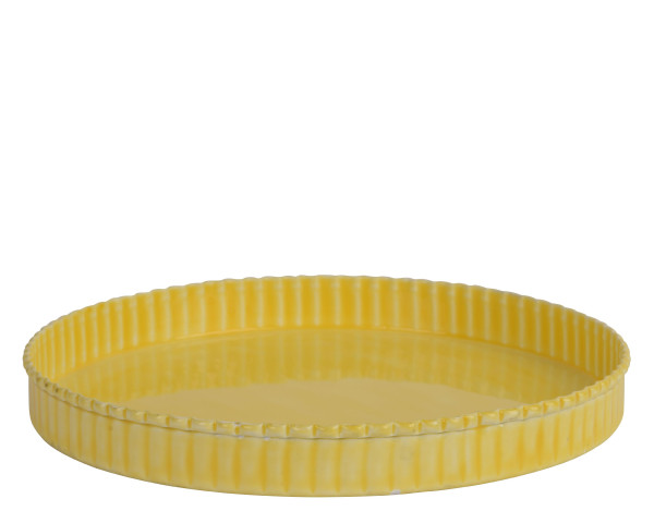 Tablett CPARI in gelb aus Eisen