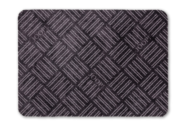 Teppich JOOP! MESHWORK in anthrazit aus Polyamid